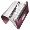 Leitz laiendatav kontserdiinastiilis toimik PP, A4, polüpropüleen (PP), punane, 250 lehte, 80 g/m², 6 taskut