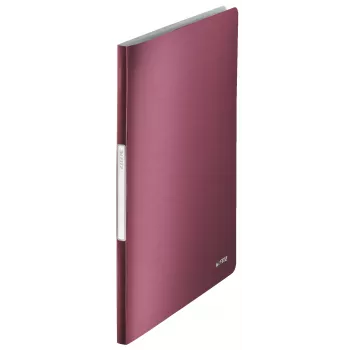 Leitz esitlusmapp Style PP 40 lehte, punane, polüvinüülkloriid (PVC), 40 taskut, A4, 233 mm, 16 mm