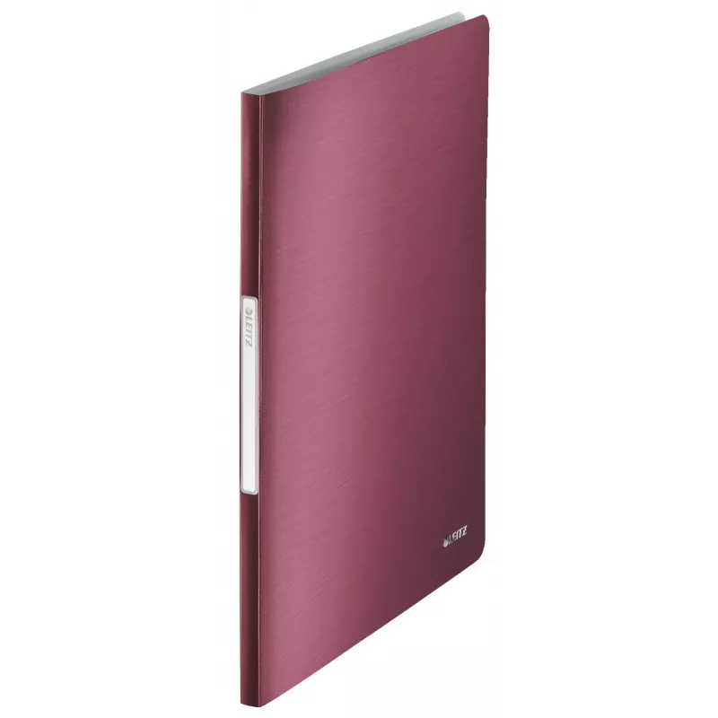 Leitz esitlusmapp Style PP 40 lehte, punane, polüvinüülkloriid (PVC), 40 taskut, A4, 233 mm, 16 mm