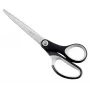 Leitz Titanium Quality käärid 180 mm, täiskasvanutele, sirge lõige, üksik, must, hõbedane, roostevaba teras, kontorikäärid