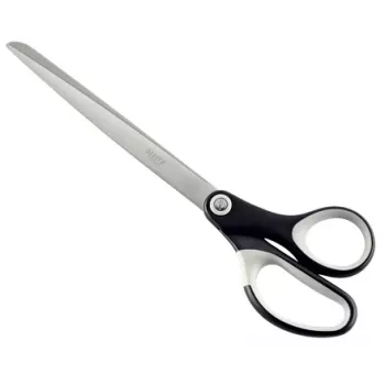 Leitz Titanium Quality käärid 260 mm, täiskasvanutele, sirge lõige, üksik, must, roostevaba teras, roostevaba teras, kontorikäärid