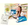 Leitz NeXXt klambrilööja akutoitega WOW 5566, 10 lehte, 1 cm, plast, sinine, valge, aku, 50 mm