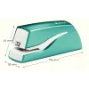 Leitz NeXXt klammerdaja akutoitega WOW 5566, 10 lehte, 1 cm, Plast, Sinine, Valge, Aku, 50 mm