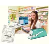 Leitz NeXXt klammerdaja akutoitega WOW 5566, 10 lehte, 1 cm, Plast, Sinine, Valge, Aku, 50 mm