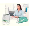 Leitz NeXXt klammerdaja akutoitega WOW 5566, 10 lehte, 1 cm, Plast, Sinine, Valge, Aku, 50 mm