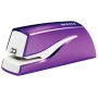 Leitz NeXXt klammerdaja akutoitega WOW 5566, 10 lehte, 1 cm, plast, lilla, valge, aku, 50 mm