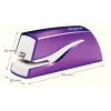 Leitz NeXXt klammerdaja akutoitega WOW 5566, 10 lehte, 1 cm, plast, lilla, valge, aku, 50 mm