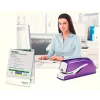 Leitz NeXXt klammerdaja akutoitega WOW 5566, 10 lehte, 1 cm, plast, lilla, valge, aku, 50 mm