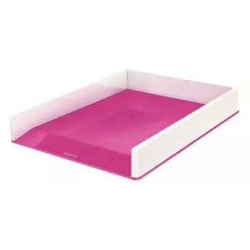 Leitz kirjaalus WOW kahevärviline, plastik, metallik, roosa, A4, 267 mm, 336 mm, 49 mm