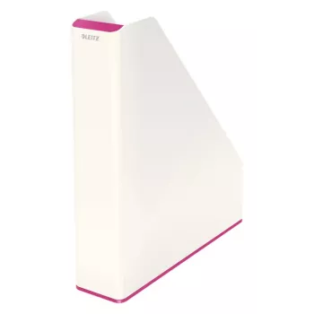 Leitz ajakirjahoidik WOW Dual Colour, roosa, valge, plast, A4, 272 mm, 318 mm, 430 g