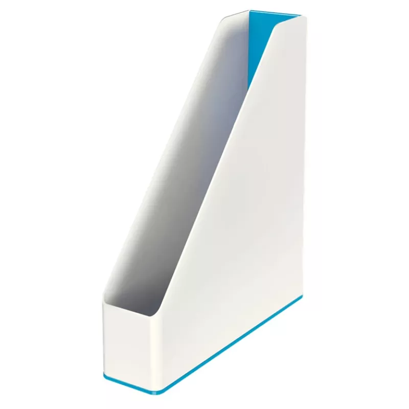 Leitz ajakirjahoidik WOW kahevärviline, sinine, valge, plastik, A4, 272 mm, 318 mm, 430 g