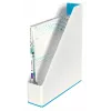 Leitz ajakirjahoidik WOW kahevärviline, sinine, valge, plastik, A4, 272 mm, 318 mm, 430 g
