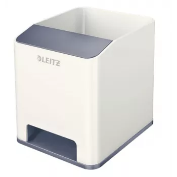 Leitz Sound pliiatsihoidja WOW, valge, polüstüreen, 90 mm, 101 mm, 100 mm, 140 g