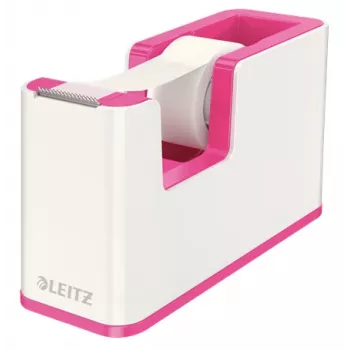 Leitz WOW lindijaotur, 1,9 cm, 33 m, polüstüreen, metalne, roosa, 51 mm, 126 mm