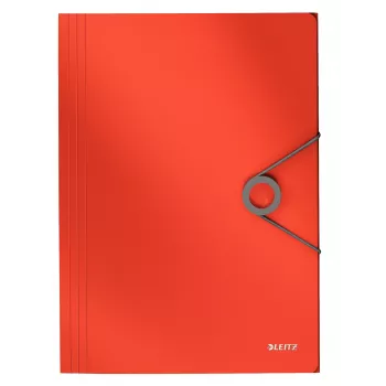 Leitz 3-hõlmaline mapp Solid PP A4, punane