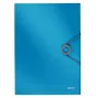 Leitz 3 klapiga kaust Solid PP A4, klappkaust, A4, polüpropüleen (PP), sinine, 150 lehte, 80 g/m²