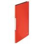 Leitz esitluskaust Solid PP 20 taskuga, punane, polüpropüleen (PP), 20 taskut, portree, A4, 231 mm