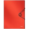 Leitz Box File Solid PP 30 mm, klappkaust, A4, polüpropüleen (PP), punane, 250 lehte, 80 g/m²