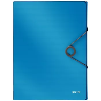 Leitz Box File Solid PP 30 mm, klappkaust, A4, polüpropüleen (PP), sinine, 250 lehte, 80 g/m²