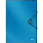 Leitz Box File Solid PP 30 mm, klappkaust, A4, polüpropüleen (PP), sinine, 250 lehte, 80 g/m²