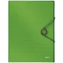 Leitz Box File Solid PP 30 mm, klappkaust, A4, polüpropüleen (PP), roheline, 250 lehte, 80 g/m²