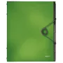 Leitz vaheleheraamat Solid, 6 vahelehte, klappkaust, A4, polüpropüleen (PP), roheline, 200 lehte, 80 g/m²