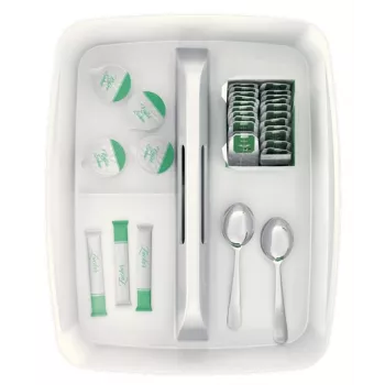 Leitz MyBox organiseerimisalus käepidemega, suur, hoiustamine, valge, plast, 307 mm, 375 mm, 101 mm, 740 g
