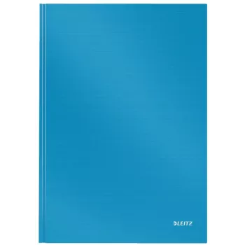 Leitz Notebook Solid kõva köide A4 joonitud 90-grammine 80 lehte, monokroomne, sinine, A4, 80 lehte, matt, 80 g/m²