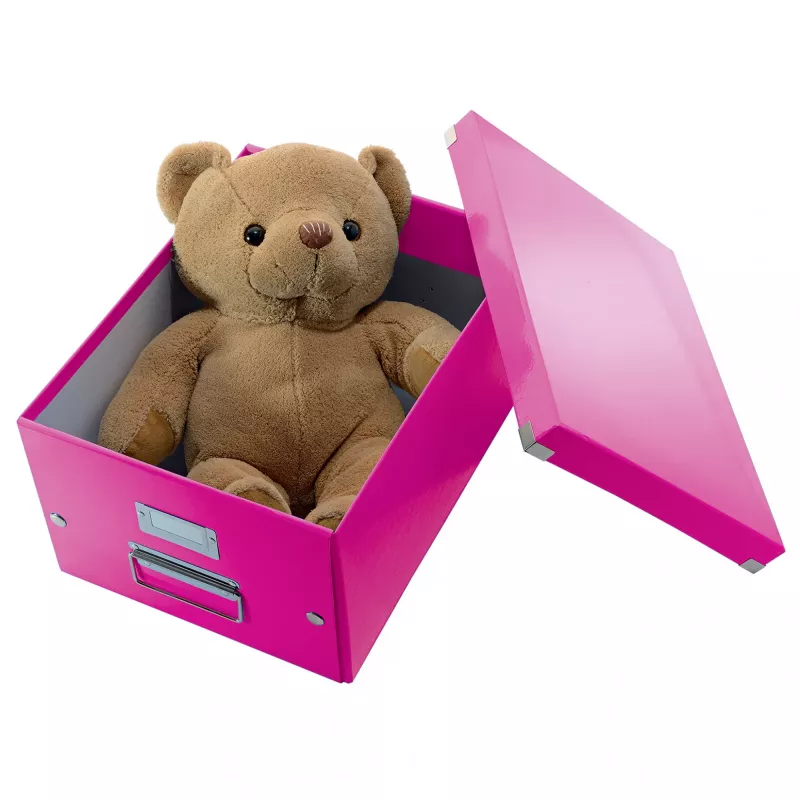 Leitz Box Click & Store WOW Cube suur hoiukast, fuksia, papp, 320 mm, 360 mm, 310 mm