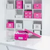 Leitz Box Click & Store WOW Cube suur hoiukast, fuksia, papp, 320 mm, 360 mm, 310 mm