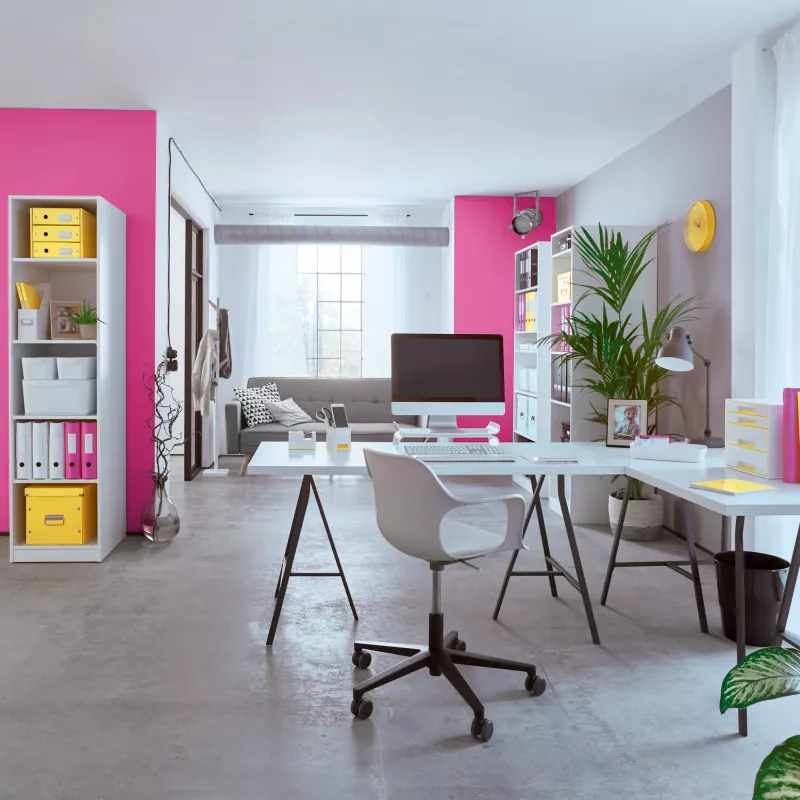 Leitz Box Click & Store WOW Cube suur hoiukast, fuksia, papp, 320 mm, 360 mm, 310 mm
