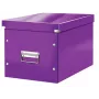 Leitz Box Click & Store WOW Cube suur hoiukast, Hoiukast, lilla, ristkülikukujuline, papp, ühevärviline, siseruumidesse