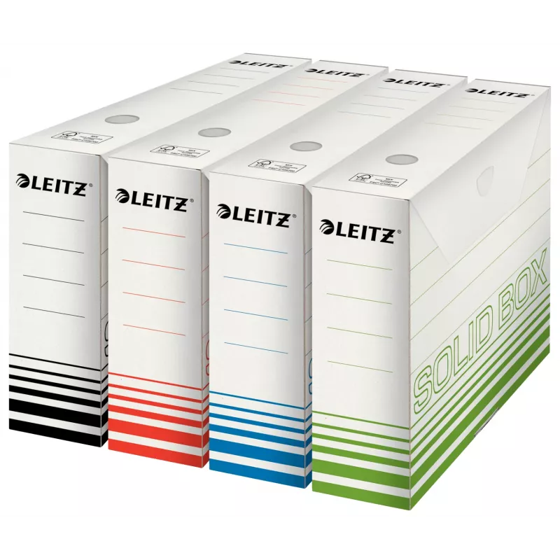 Leitz 61270001 failihoidla karp papp Must, Valge