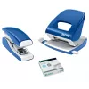 Leitz klammerdaja Softpress lame Clinch 30 lehte, 30 lehte, sinine, lameklamber, Leitz Softpress klambrid, plastik, 80 g/m²