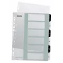 Leitz vahelehed prinditavad PP A4+ 1-6 WOW valge/must