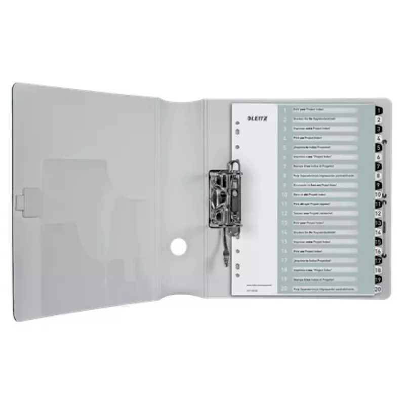 Leitz Indices Printable PP A4+ 1-20 WOW valge/must
