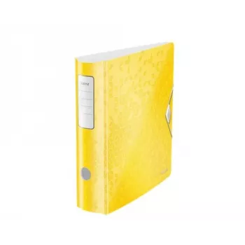 Leitz Lever Arch File Active PP WOW A4/80mm, A4, vahtpolüpropüleen, kollane, 500 lehte, 80 g/m², 8,2 cm