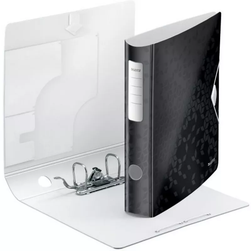Leitz Lever Arch File Active PP WOW A4/65mm, A4, vahtpolüpropüleen, must, 350 lehte, 80 g/m², 6,5 cm