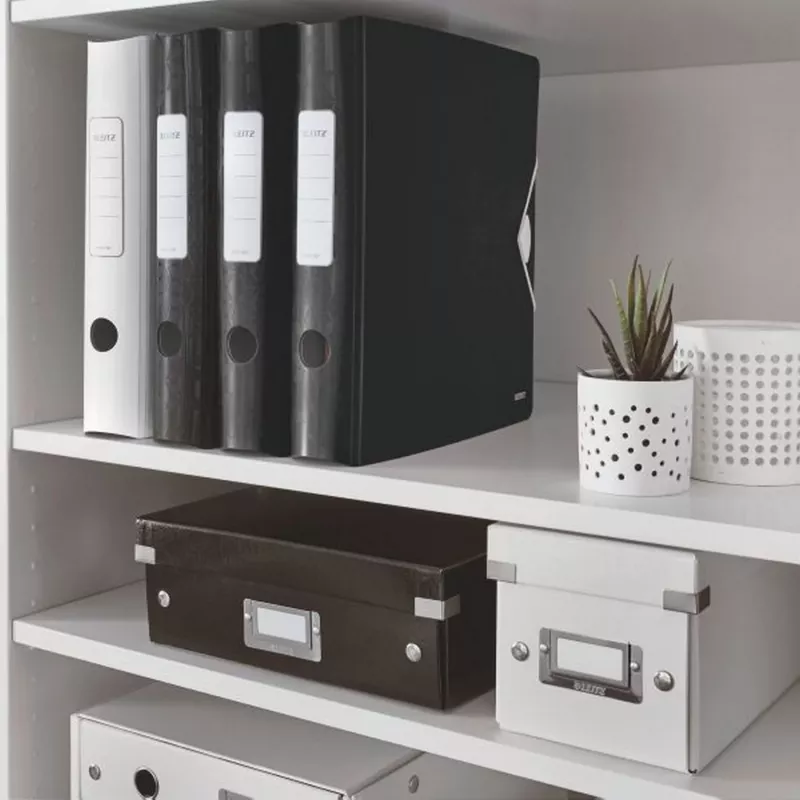 Leitz Lever Arch File Active PP WOW A4/65mm, A4, vahtpolüpropüleen, must, 350 lehte, 80 g/m², 6,5 cm