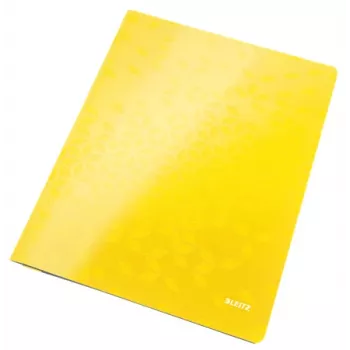Leitz lame File Card/Board WOW A4, tavalise kausta kaust, A4, kartong, kollane, portree, 250 lehte