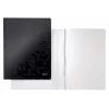 Leitz lamekaust WOW A4, tavaline kaust, A4, kartong, must, portree, 250 lehte