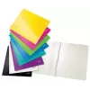 Leitz lamekaust WOW A4, tavaline kaust, A4, kartong, must, portree, 250 lehte