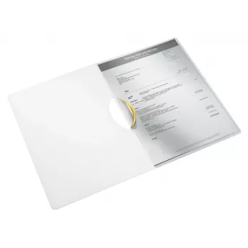 Leitz kiirköitja ColorClip WOW A4 PP, Esitluskaust, A4, Polüpropüleen (PP), Kollane, 30 lehte, 80 g/m²