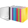Leitz Ringbinder WOW lamineeritud, A4+, D-rõngas, kartong, must, 250 lehte, 80 g/m²