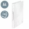 Leitz Ringbinder WOW PP A4 2RR/25mm, A4, ümmargune rõngas, polüpropüleen (PP), valge, 190 lehte, 80 g/m²