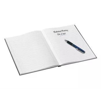 Leitz märkmik WOW A5 joonelised lehed kõva kaanega 90g/80 lehte, Muster, Must, A5, 80 lehte, 80 g/m², Jooneline paber