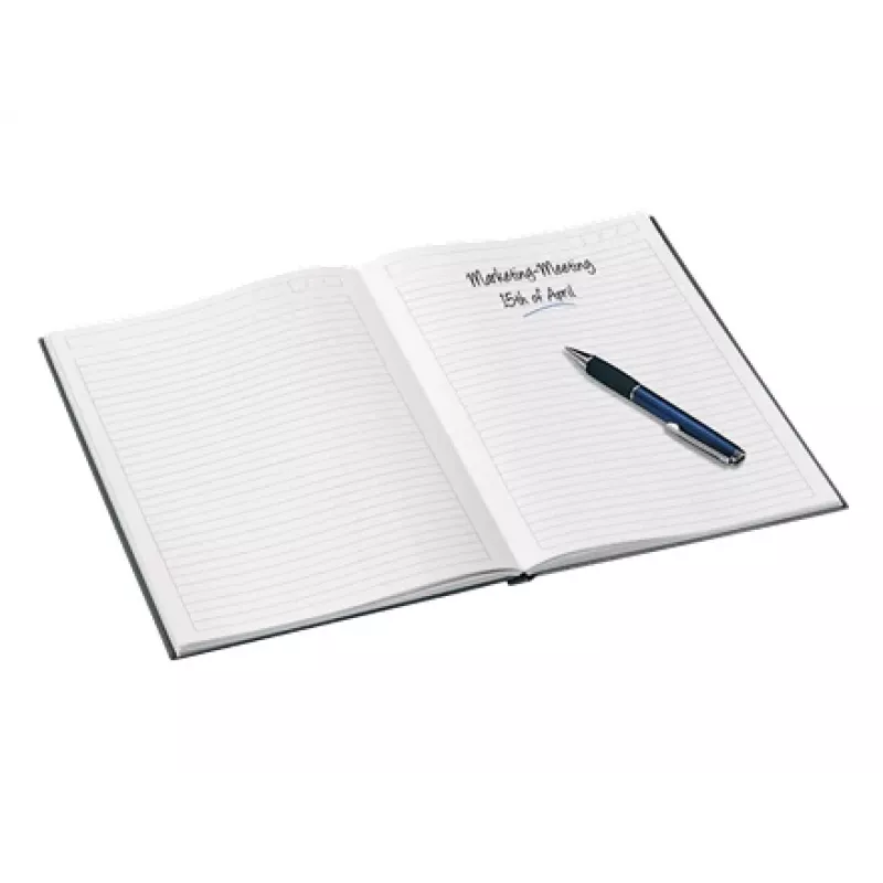Leitz märkmik WOW A5 joonelised lehed kõva kaanega 90g/80 lehte, Muster, Must, A5, 80 lehte, 80 g/m², Jooneline paber