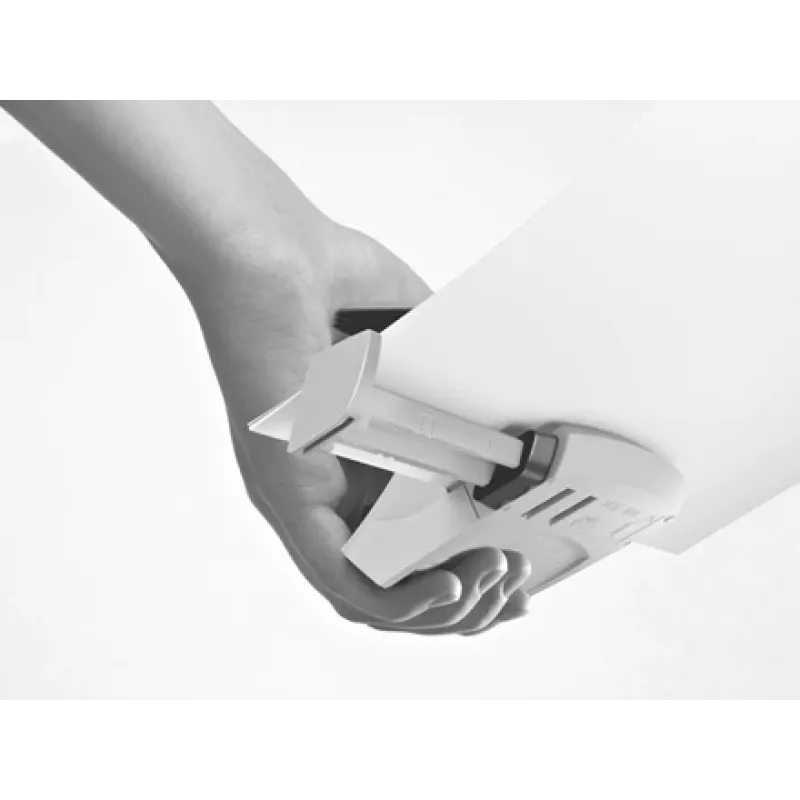 Leitz Hole Punch WOW Mini 2-auguline / 10 lehte, 10 lehte, must, valge, plastik, 8 cm, 5,5 mm, A4, A5, A6, Foolio, US-Quart, 8 x 8 x 8 cm
