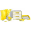 Leitz kirjaalus WOW, plastist, kollane, A4, 242 x 330 x 60 mm, 255 mm, 70 mm