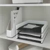Leitz Letter Tray WOW Dual Colour, plastik, Must, valge, A4, A4, 267 mm, 336 mm